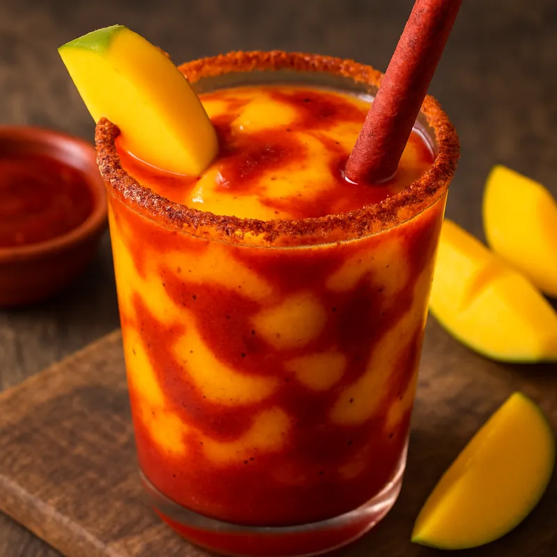 Mangonada (Mango-Chamoy-Drink)