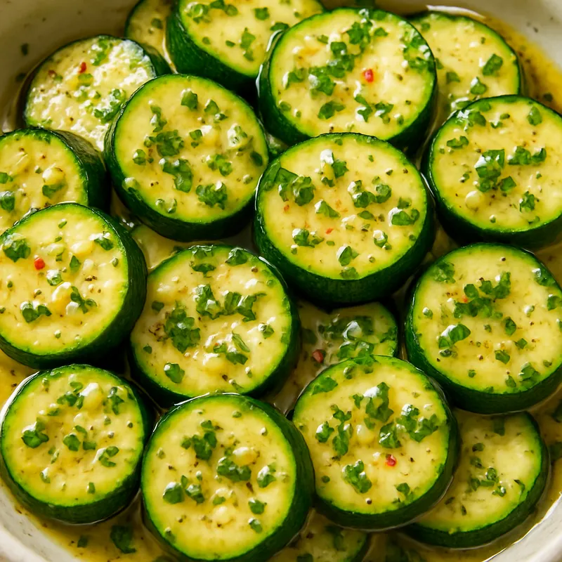 Marinierte Zucchini
