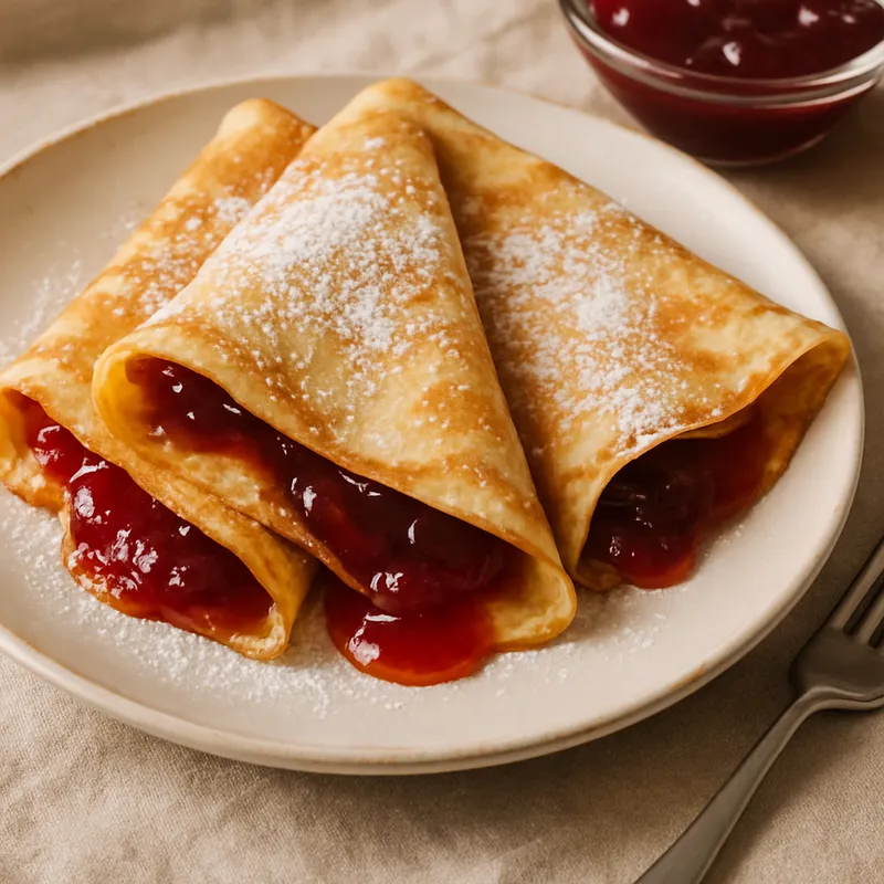 Marmeladen-Crêpes