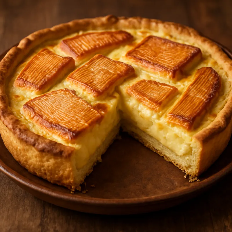 Maroilles-Käsekuchen