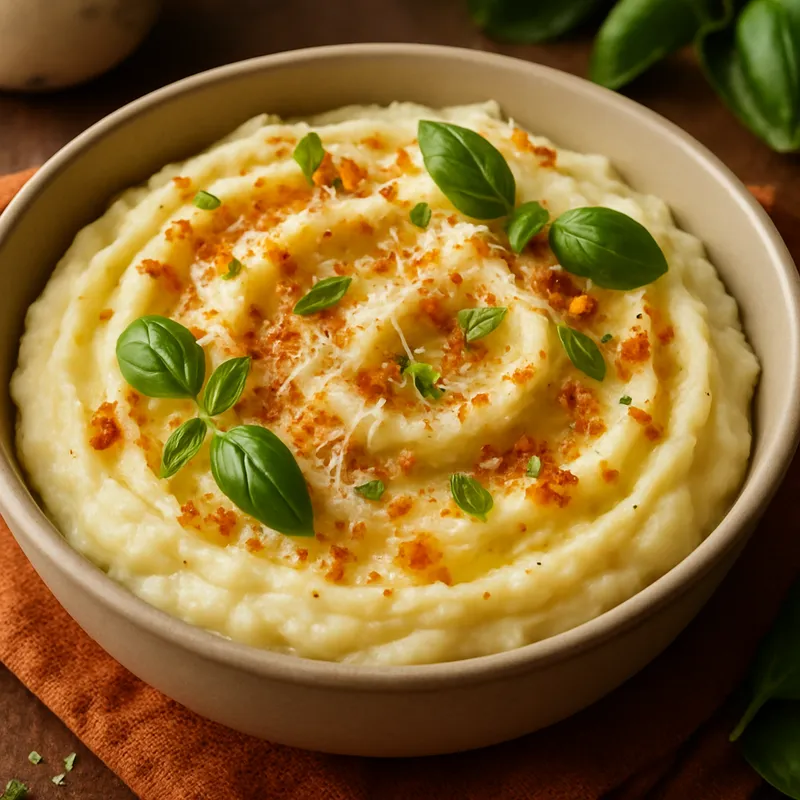 Kartoffelpüree auf Italienische Art