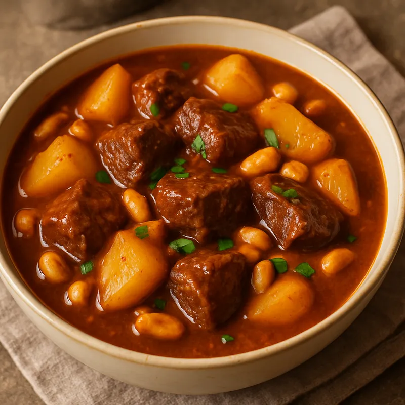 Massaman Rindfleischeintopf