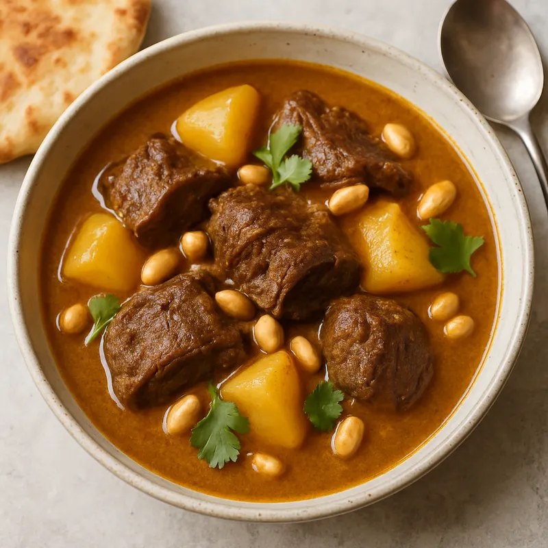 Massaman Curry mit Lamm