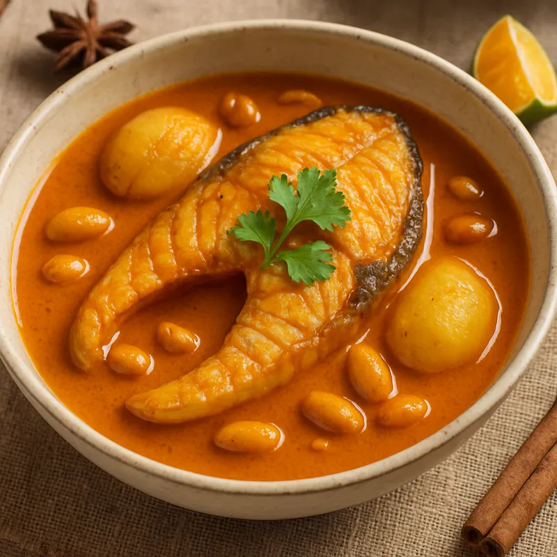 Massaman Pla (Südthailändisches Fisch-Massaman)