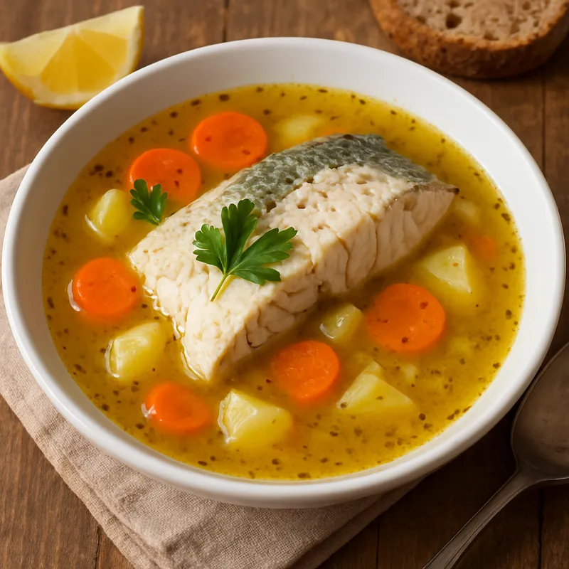 Mastix-Fischsuppe (Chios)