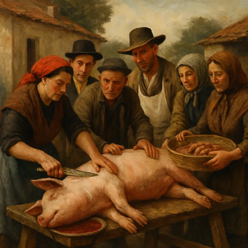 Matanza del Cerdo (Traditionelles Schlachtfest)