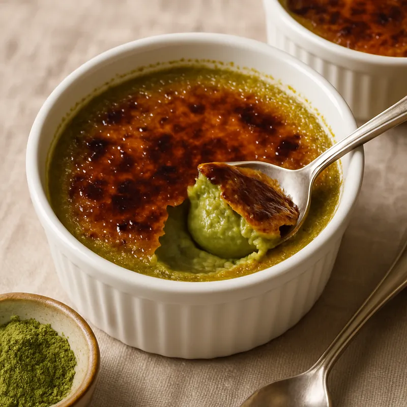 Matcha Crème Brûlée