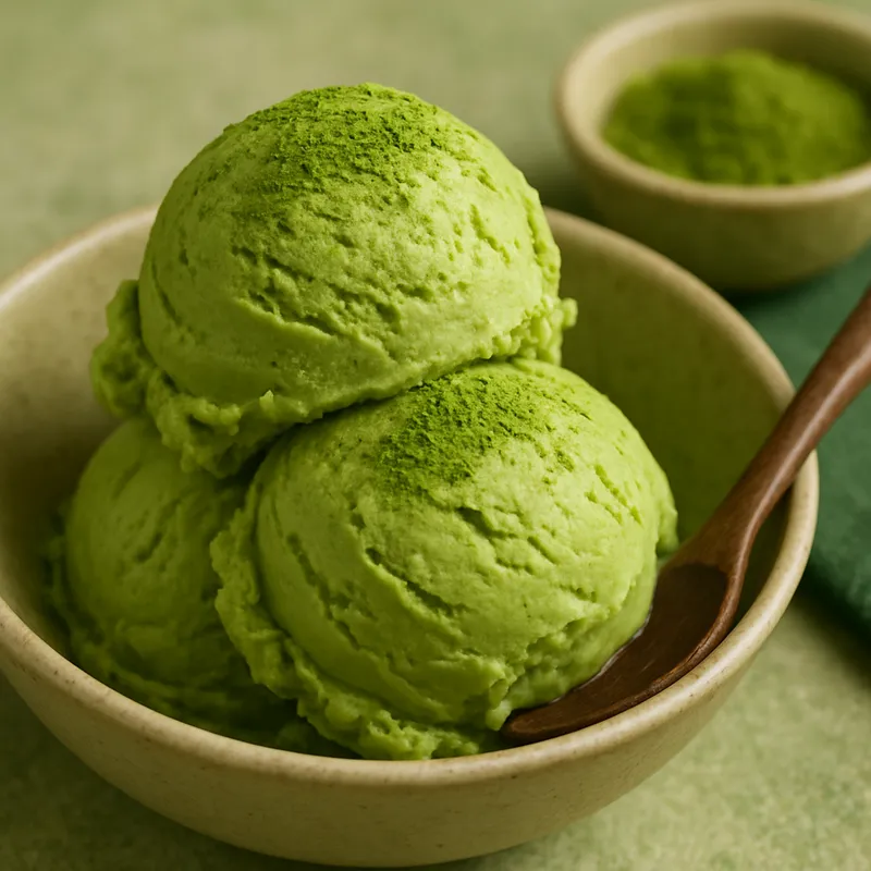 Matcha-Eis