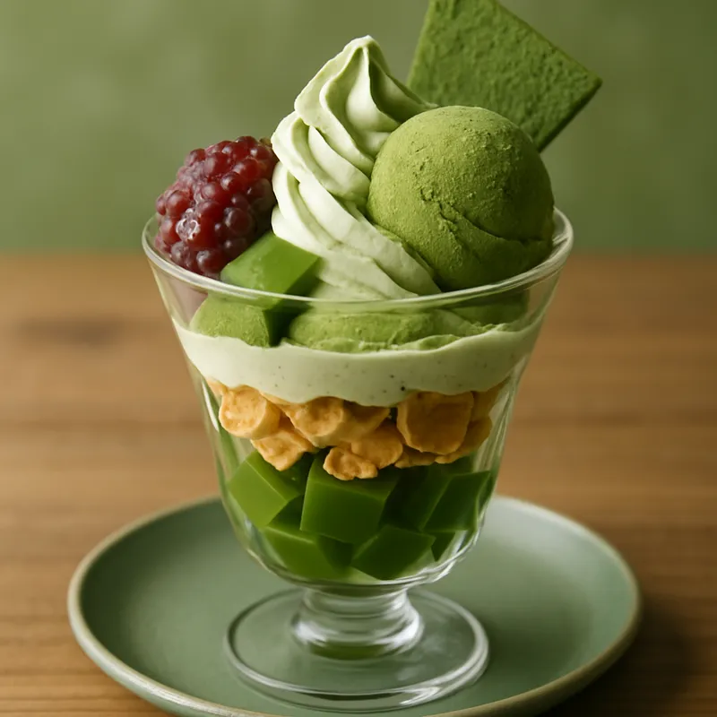 Matcha-Parfait