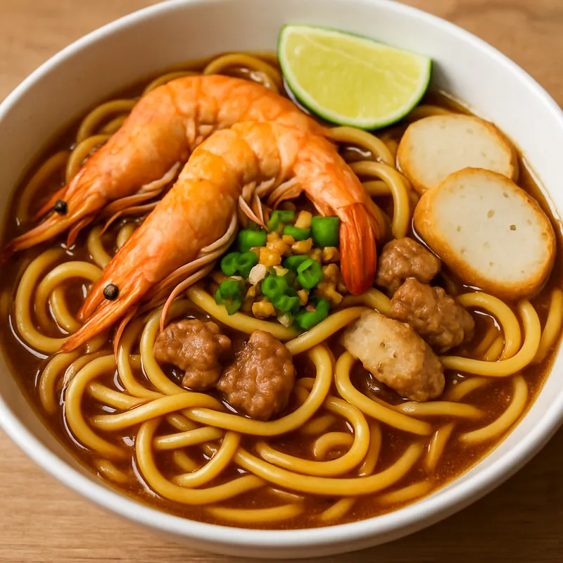 Mee Hokkien Phuket (Phuket Hokkien Nudeln)