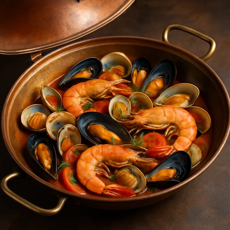 Meeresfrüchte-Cataplana
