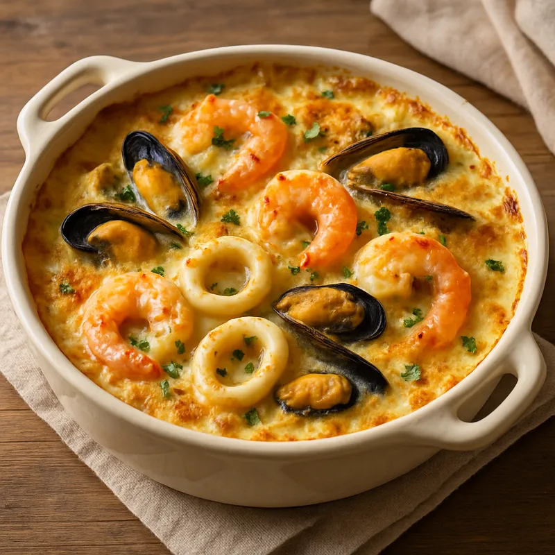 Meeresfrüchte-Gratin
