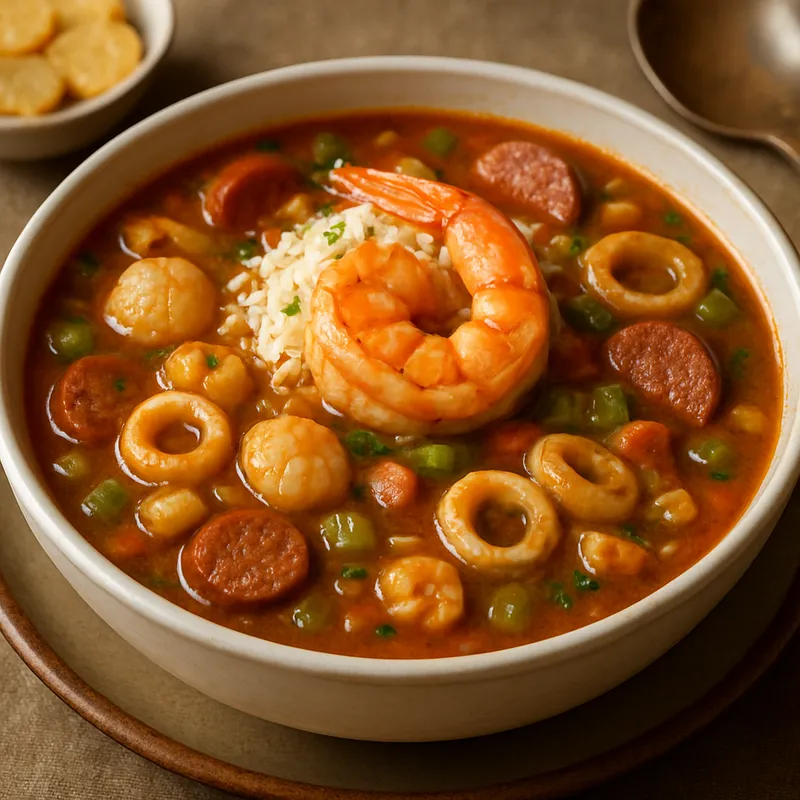 Meeresfrüchte-Gumbo