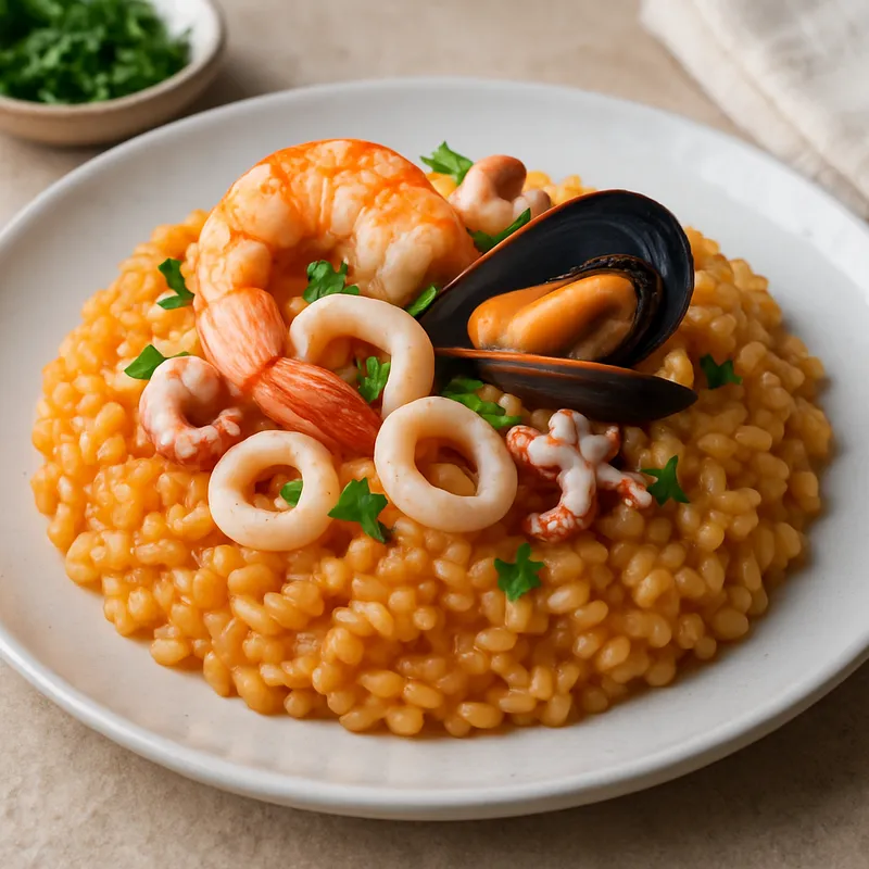 Meeresfrüchte-Risotto