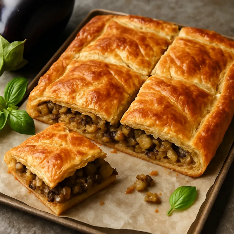 Melintzanopita (Auberginenpie)