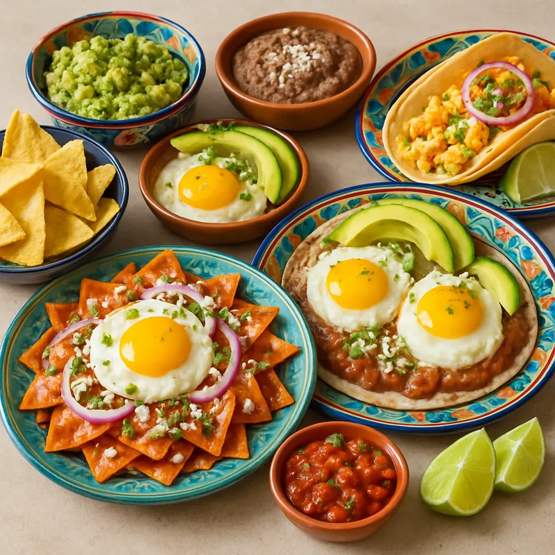 Mexikanisches Brunch-Buffet