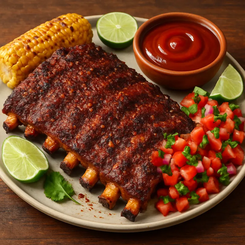 Mexikanische BBQ-Ribs