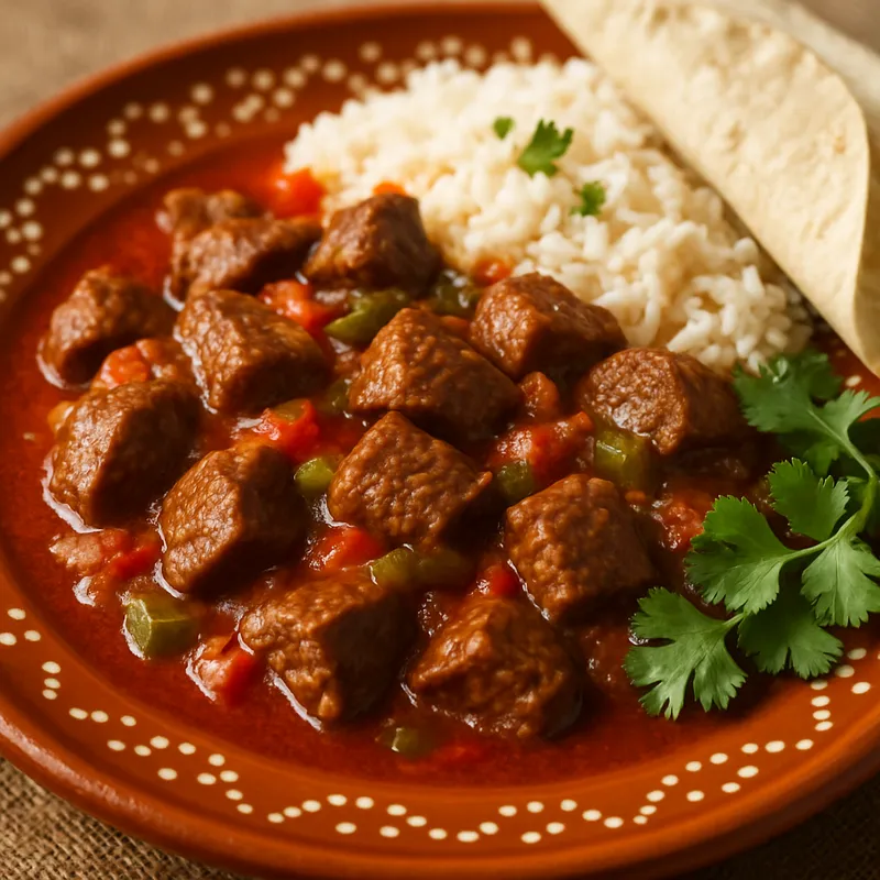 Mexikanische Rindfleischstücke