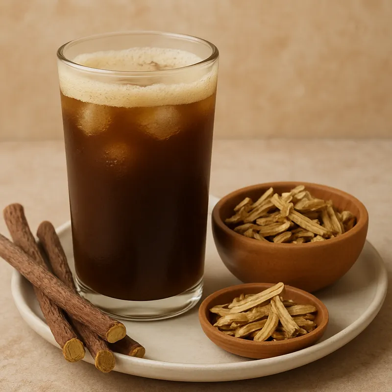 Meyan Şerbeti (Süßholzwurzel-Scherbet)