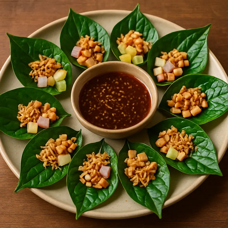 Miang Kham – Chiang Mai Betelblatt-Snack
