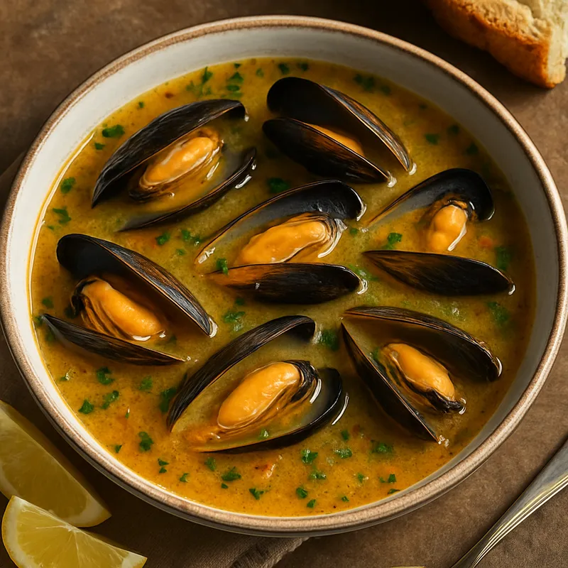 Midye Çorbası (Muschelsuppe)