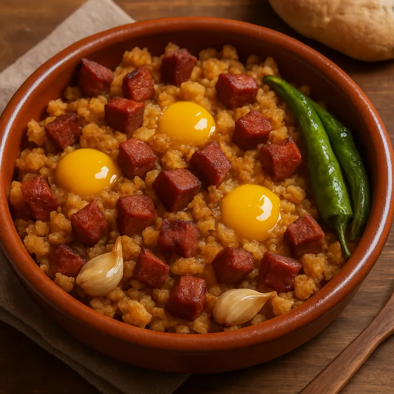 Migas Manchegas (La Mancha Migas)
