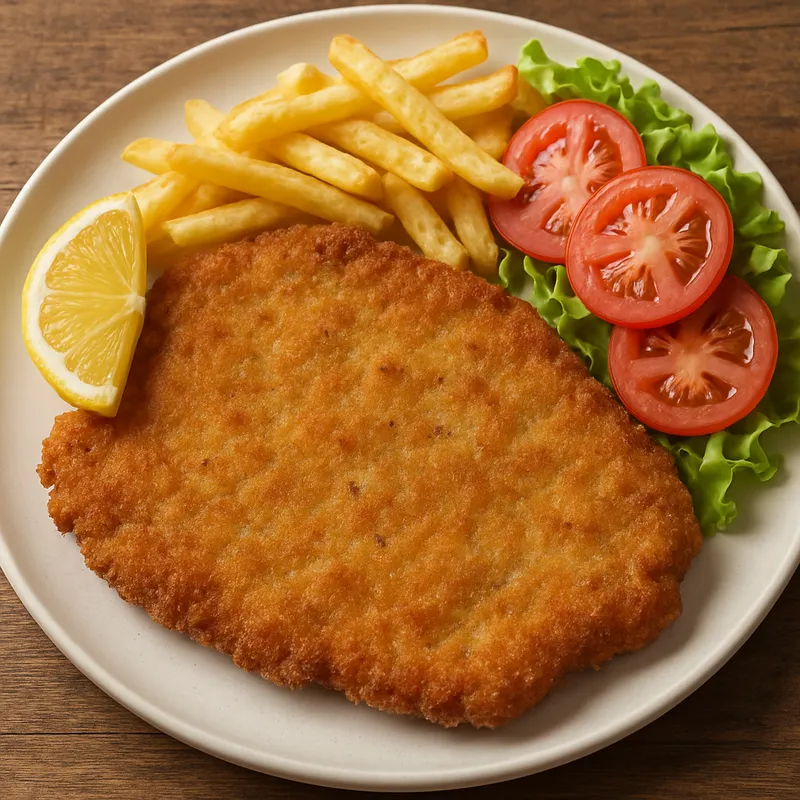 Milanesa de Cerdo (Paniertes Schweineschnitzel)