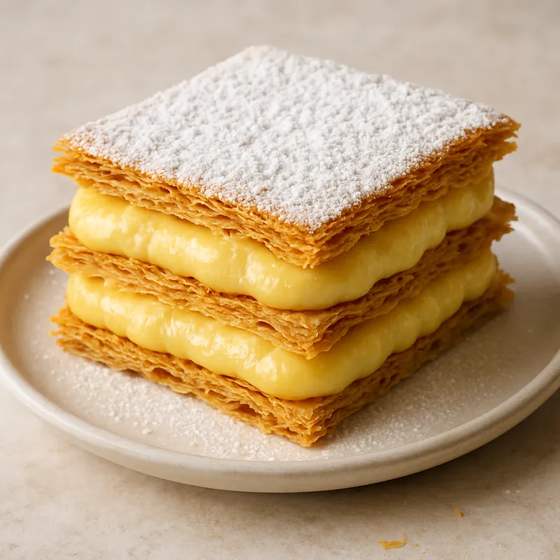 Milhojas (Spanisches Mille-feuille)