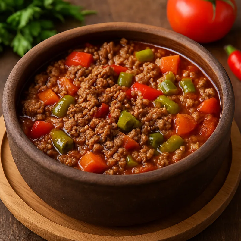 Minced Meat Clay Pot (Kıymalı Güveç)