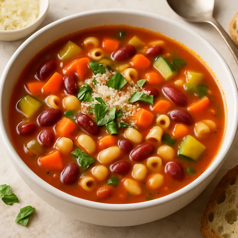 Minestrone-Suppe