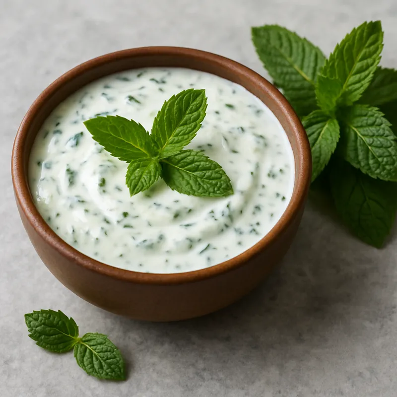 Minz-Joghurt-Sauce