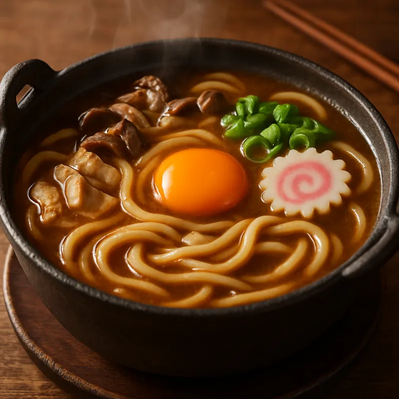 Miso Nikomi Udon (Miso-Eintopf mit Udon)