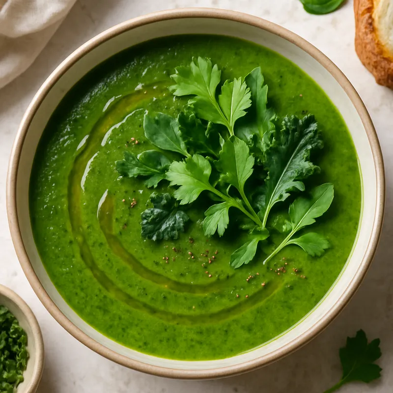 Grüne Gemüsesuppe