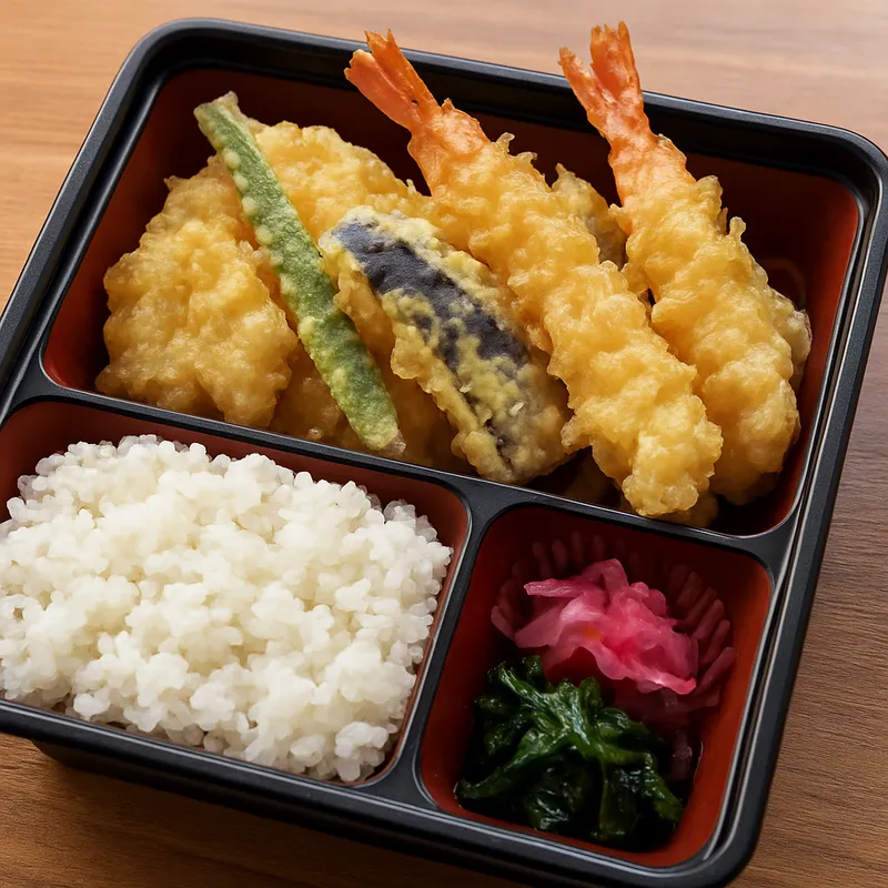 Gemischtes Tempura Bento