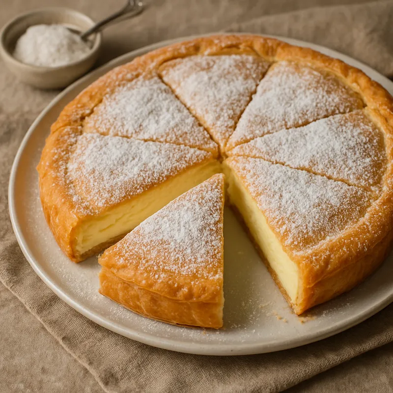 Mizithropita (Süße Käsepastete)