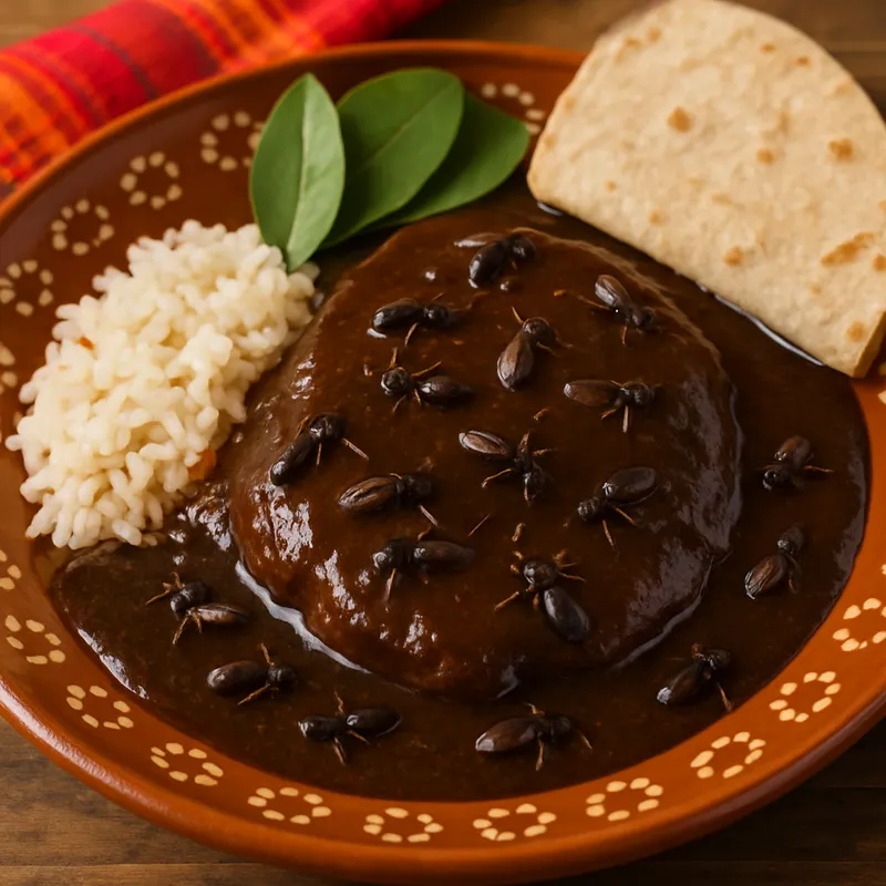 Mole de Chicatanas (Ameisen-Mole aus Oaxaca)