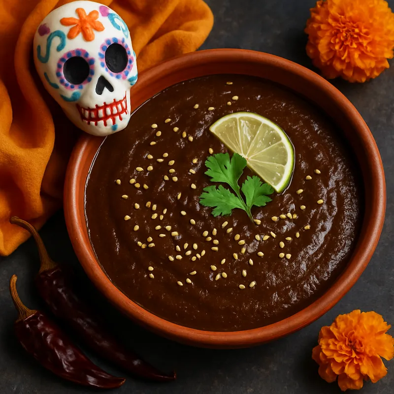 Mole zum Día de los Muertos