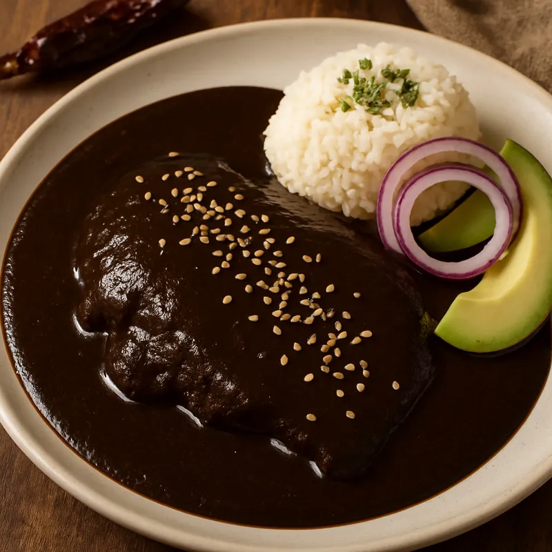Mole Negro Oaxaqueño (Schwarzes Mole aus Oaxaca)