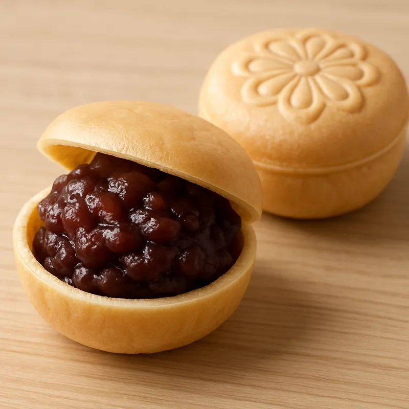 Monaka (Waffel-Bohnensandwich)