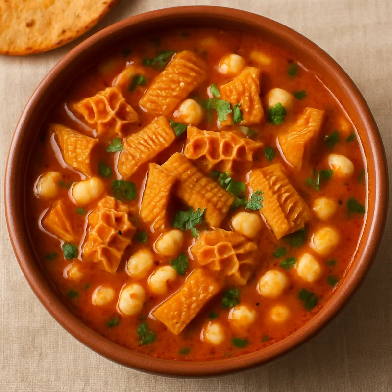 Mondongo (Kutteln-Hominy-Suppe)