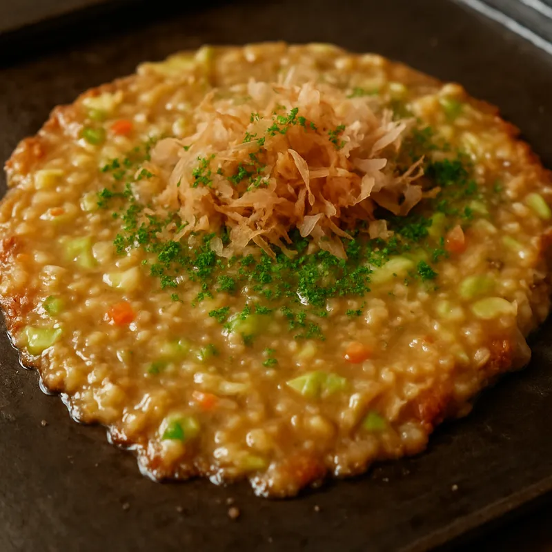 Monjayaki (Herzhafter Pfannkuchen Tokioter Art)