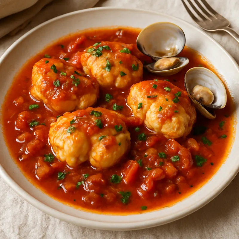 Seeteufel Marinara (Rape a la Marinera)