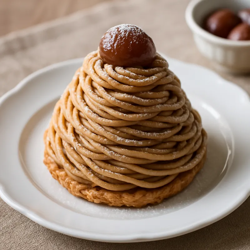 Mont-Blanc (Kastaniendessert)