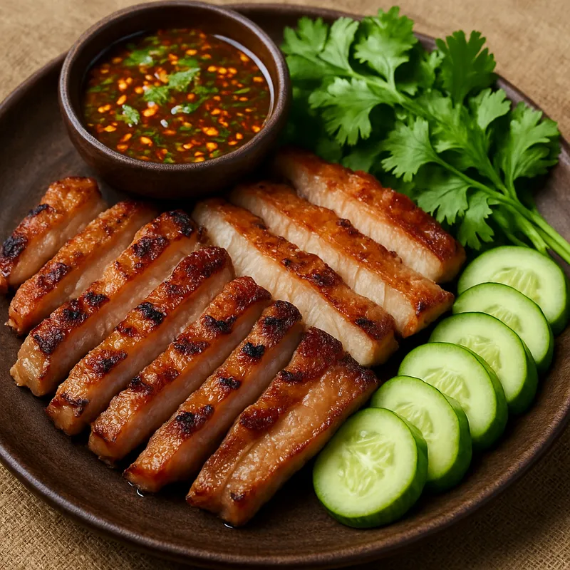 Moo Yang Lanna (Nordthailändisches Grillschwein)