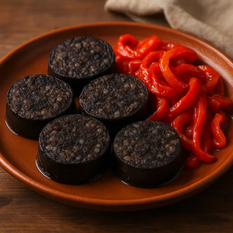 Morcilla con Pimientos (Blutwurst mit Paprika)