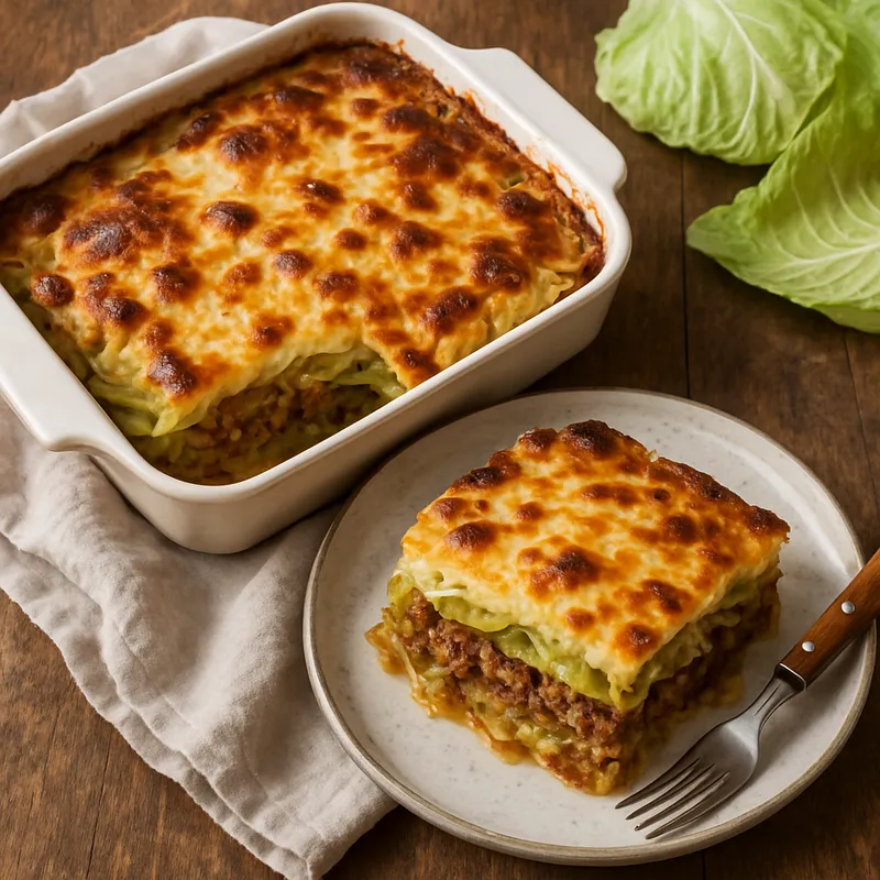 Moussakas Lachano (Kohl-Moussaka)