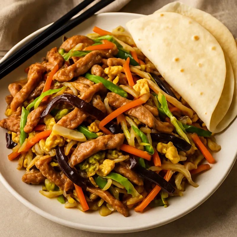 Mu Shu Schweinefleisch
