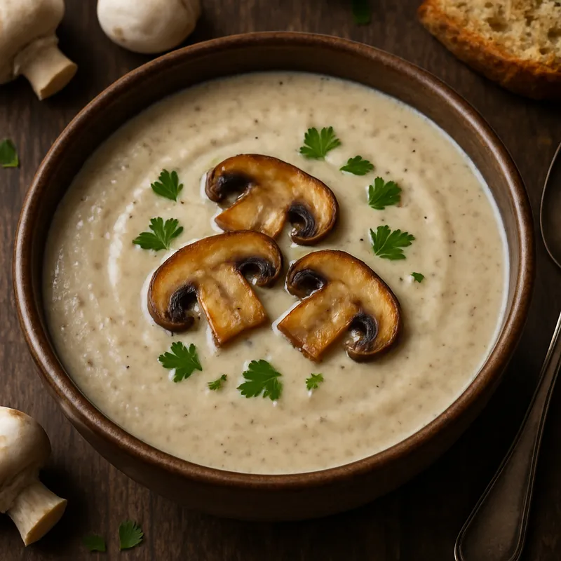 Pilzcremesuppe