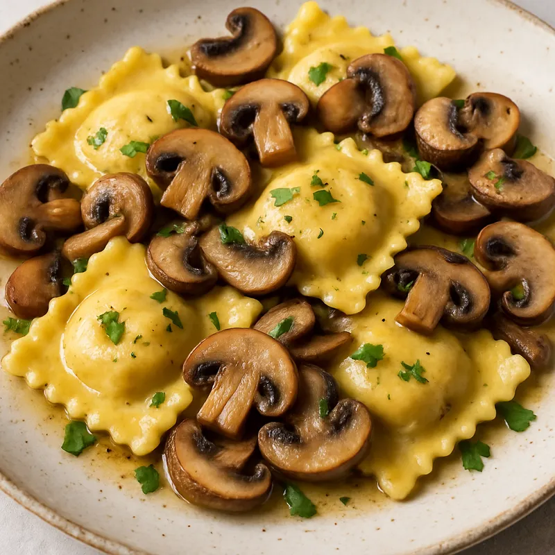 Pilzravioli