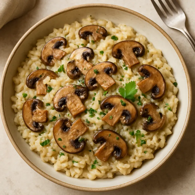 Pilzrisotto